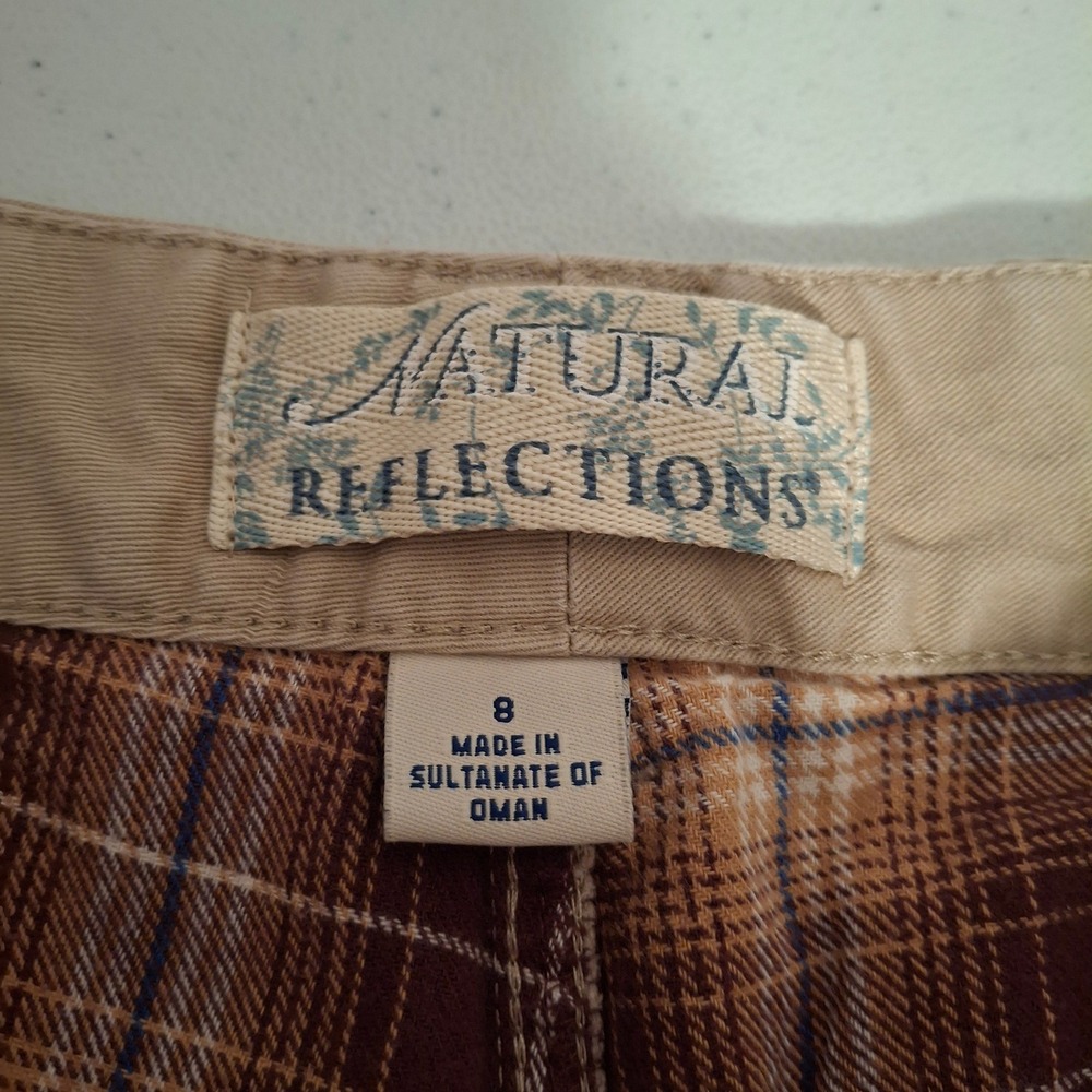 Natural Reflections Women's Khaki Twill‎ Utility Pants Size 8 - Picture 5 of 9